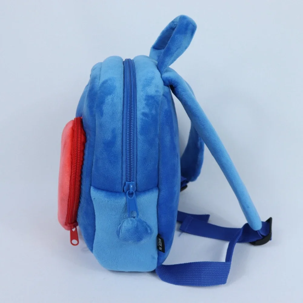 BT21 Tata Plush Backpack Bag Blue Red Heart Character Bag BTS Line Friends